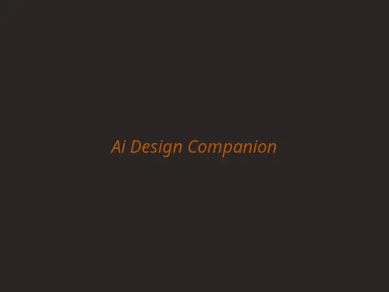 AI Design Companion hero